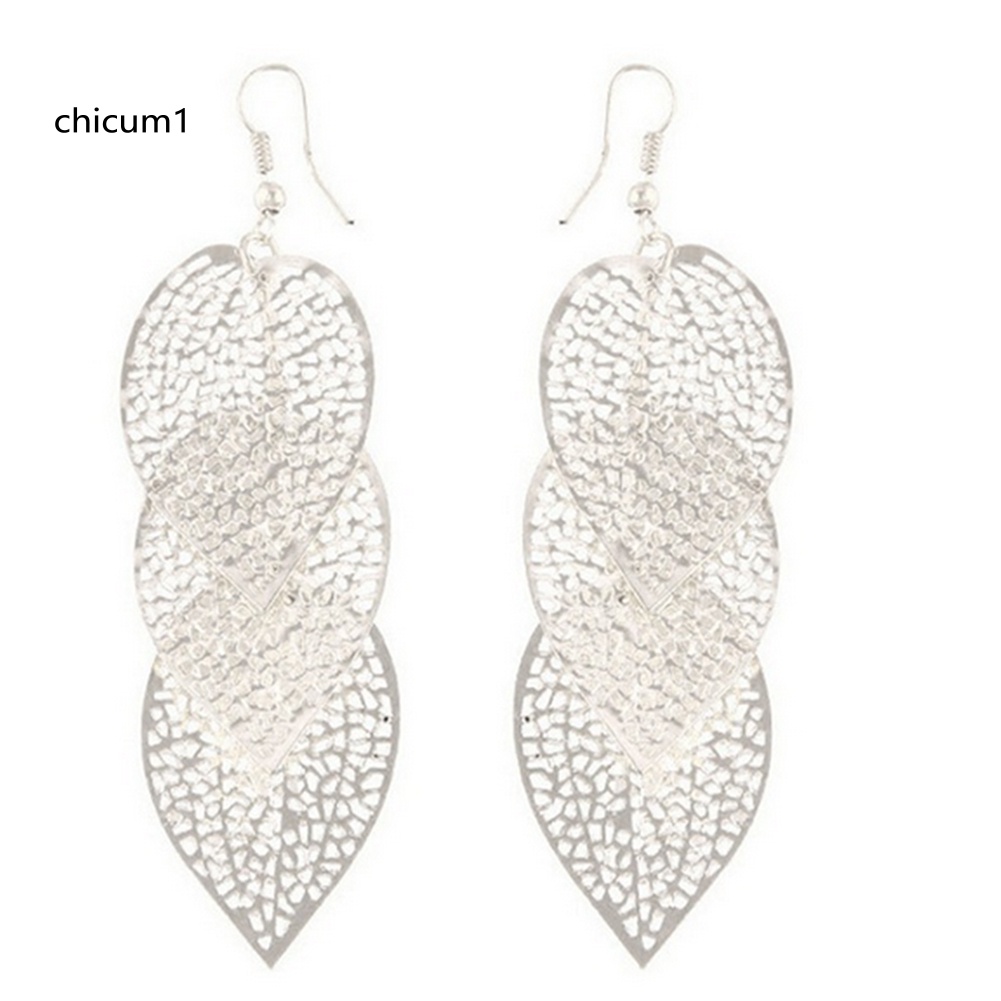 Bông Tai Hình Chiếc Lá Thời Trang Dành Cho Nữ