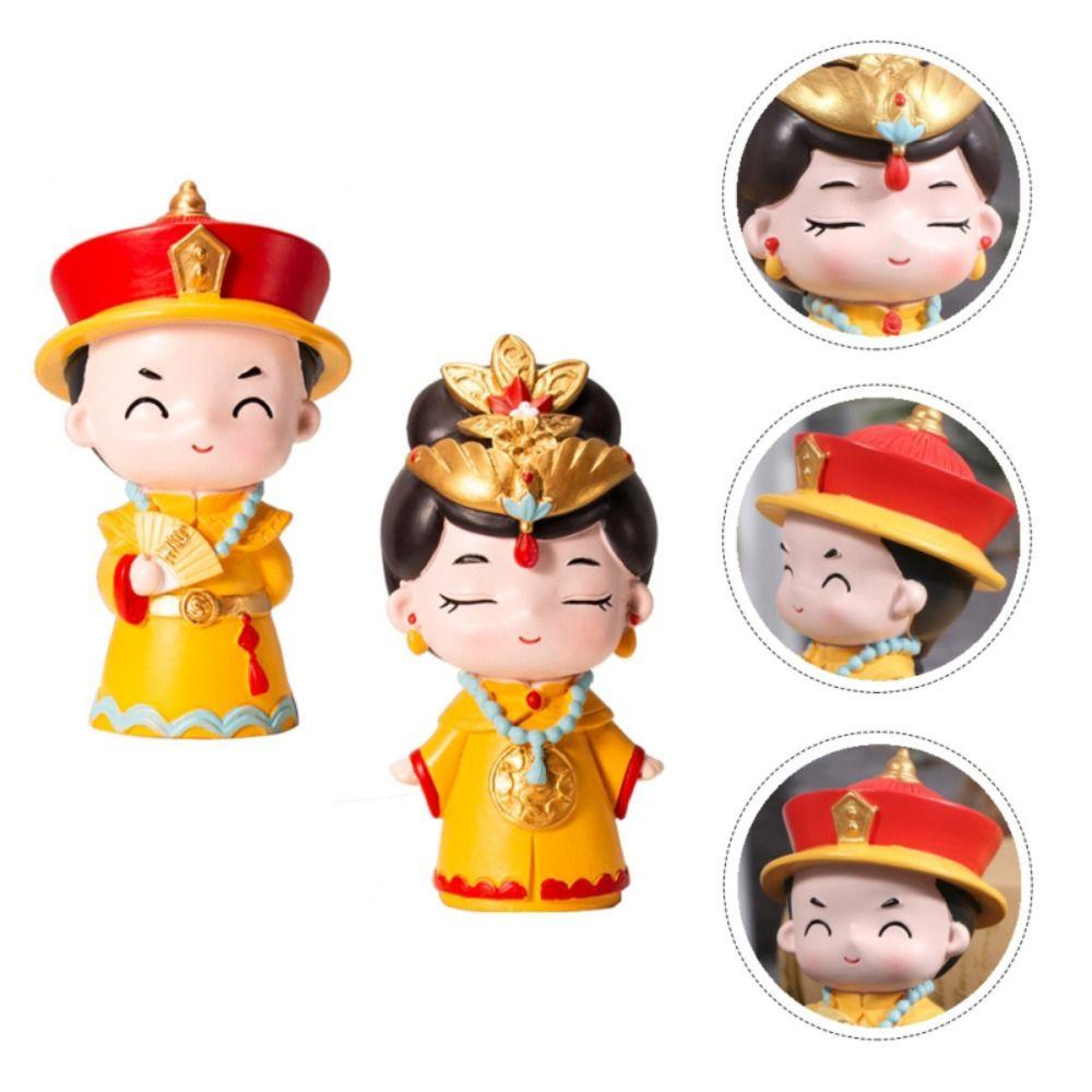WMES15H Mô Hình Đồ Chơi Hoàng Đế Trung Quốc Truyền Thống Thu Nhỏ Cho Bé Trai