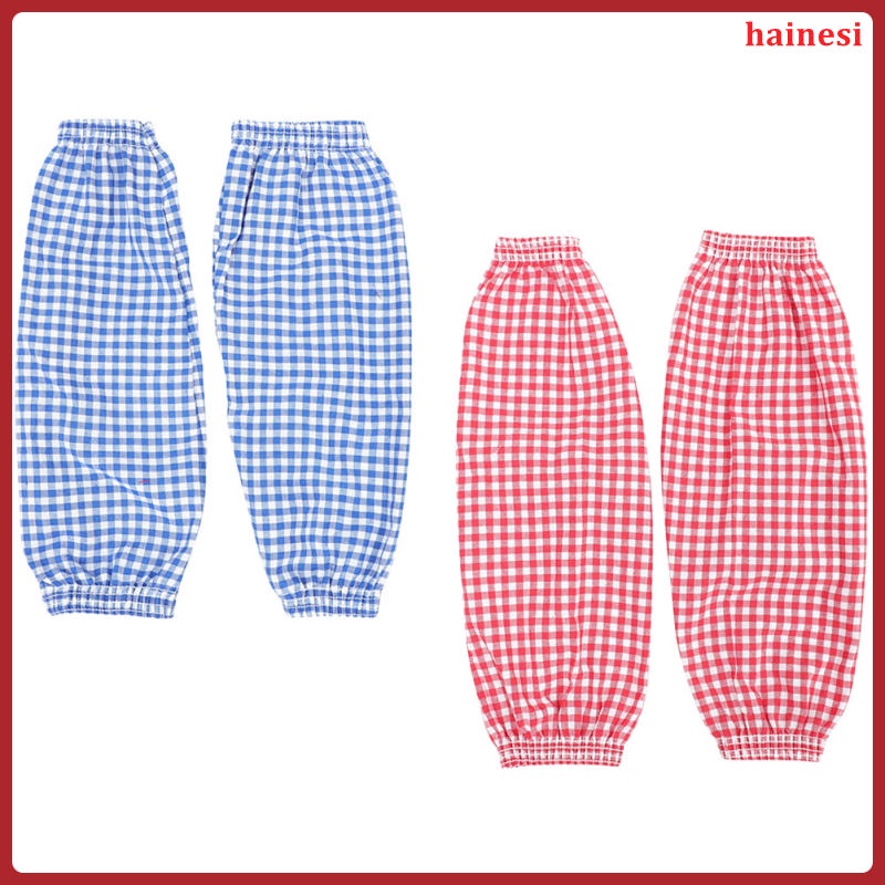 Set 2 Cặp Vỏ Bọc Cánh Tay Bằng Cotton Màu Đỏ Có Thể Tái Sử Dụng Cho