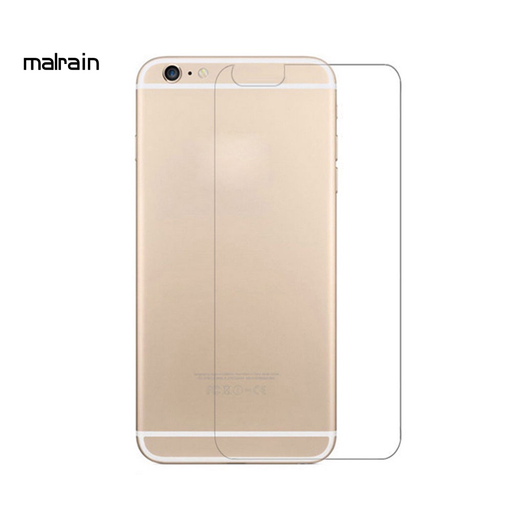 Miếng Dán Cường Lực Bảo Vệ Mặt Sau Cho iPhone 5 6 7 Plus
