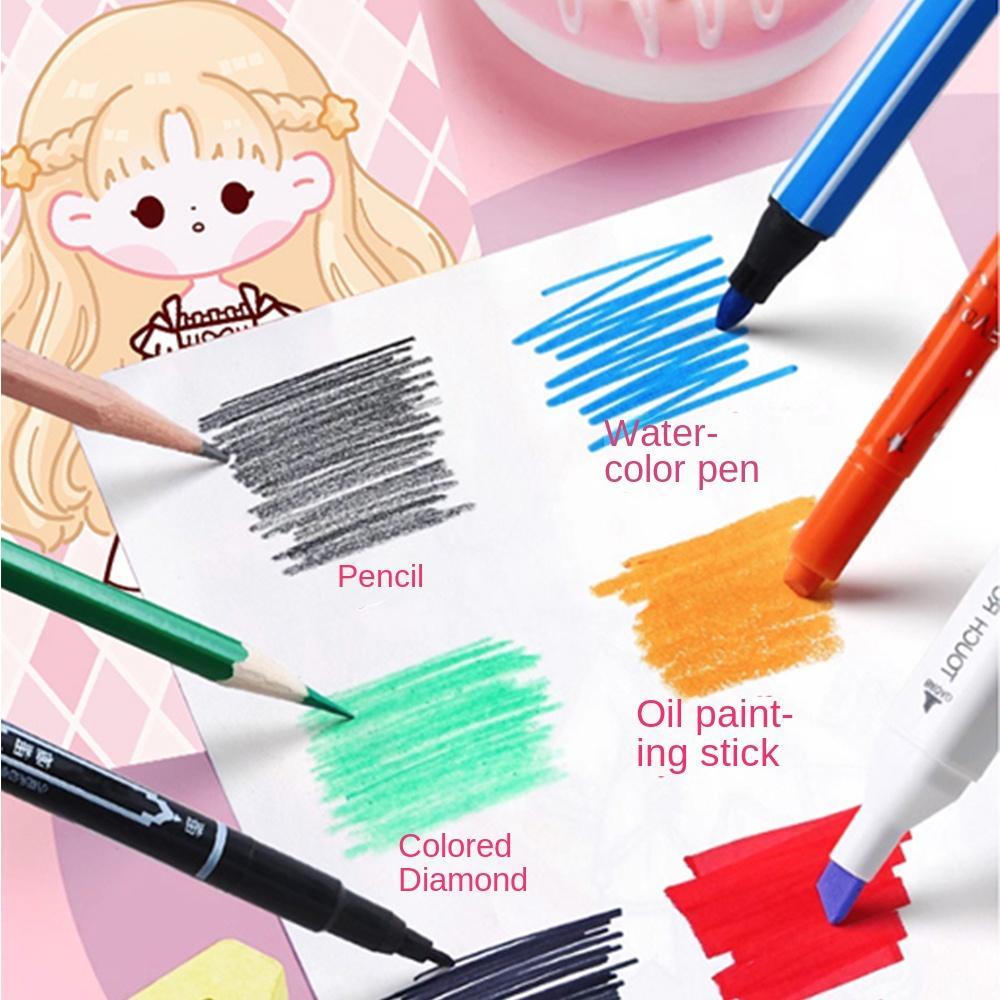 Sticker Dán Trang Trí Sách DIY Hình Graffiti Dễ Thương Có Thể Tái Sử Dụng