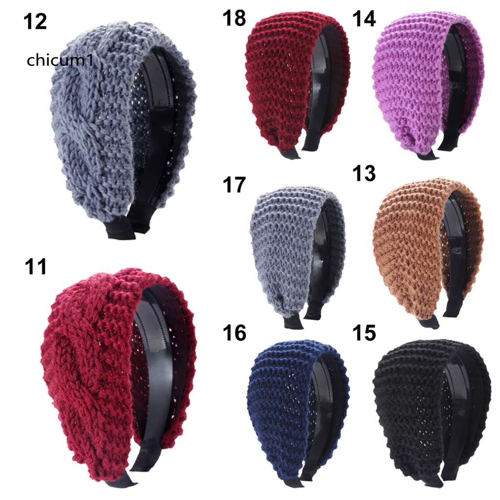 Băng Đô Bện Dây Thân Thiện Với Làn Da Màu Sắc Trơn Đơn Giản Dành Cho Nữ