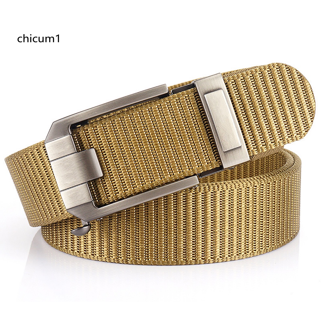 Thắt Lưng CC Khóa Tự Động Bằng Thép Không Gỉ Có Thể Điều Chỉnh Dành Cho Nam