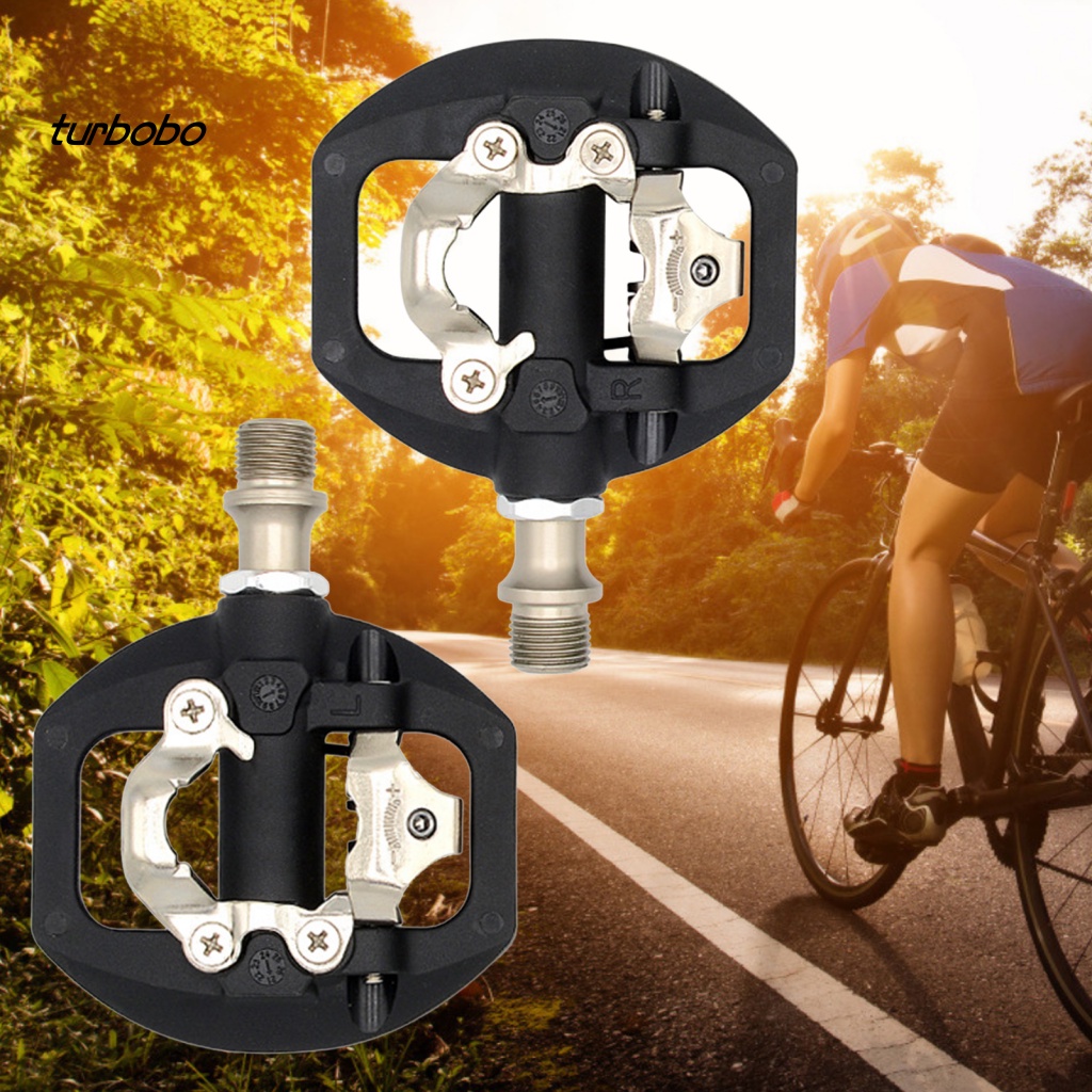 1 Bộ Bàn Đạp Tự Khóa Có Thể Điều Chỉnh Độ Bền Cao Cho Xe MTB