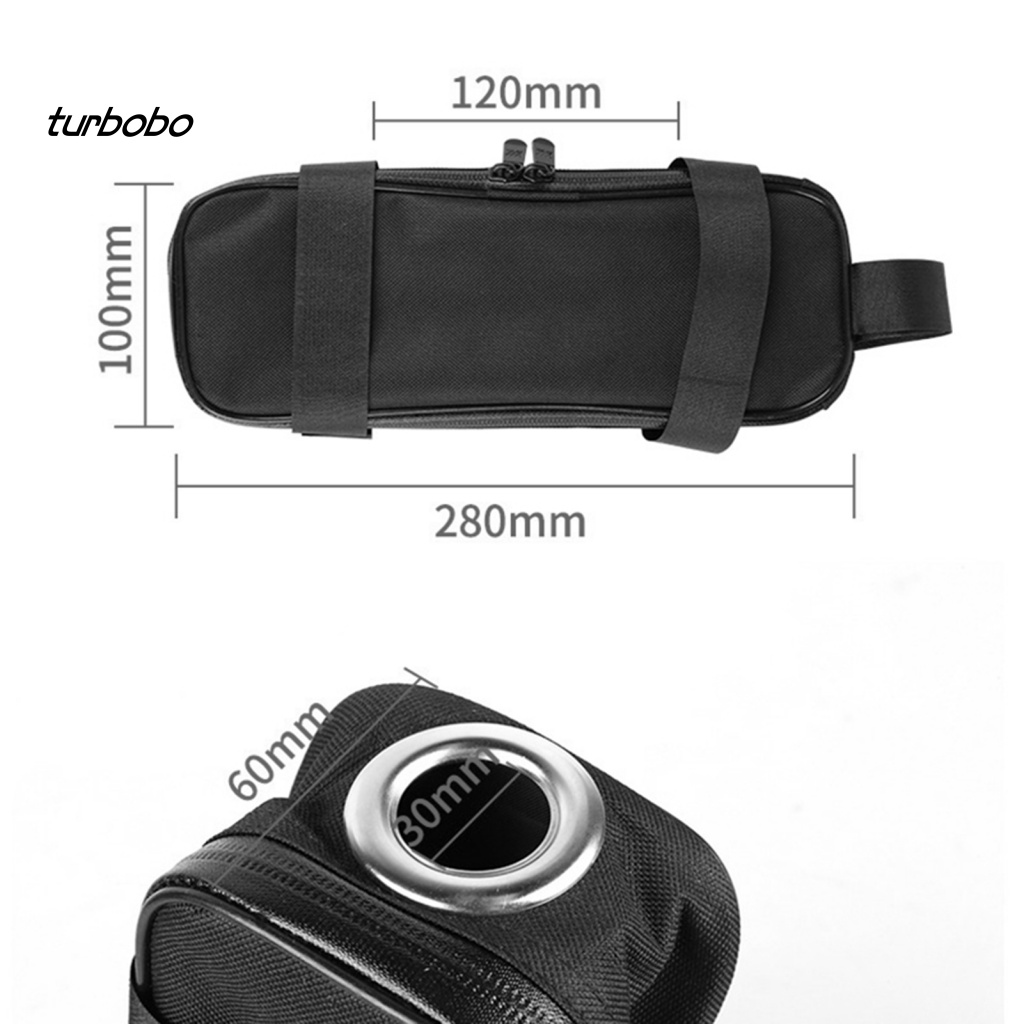 Túi Đựng Pin Bằng Vải Oxford Sức Chứa Lớn Tháo Rời Được Dành Cho Xe Đạp Điện Biking