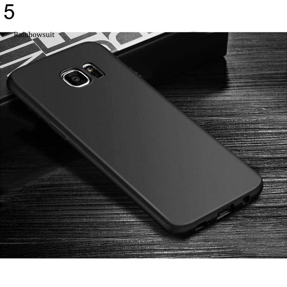 Ốp Điện Thoại TPU Mềm Siêu Mỏng Chống Sốc Cho Samsung Galaxy S6 S7 S8 Plus