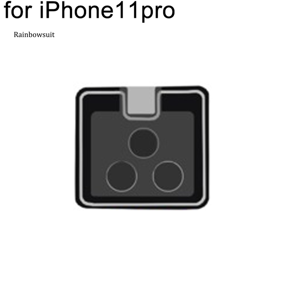 Kính Cường Lực Bảo Vệ Ống Kính Máy Ảnh Sau Chống Bụi Cho iPhone 11 Pro Max