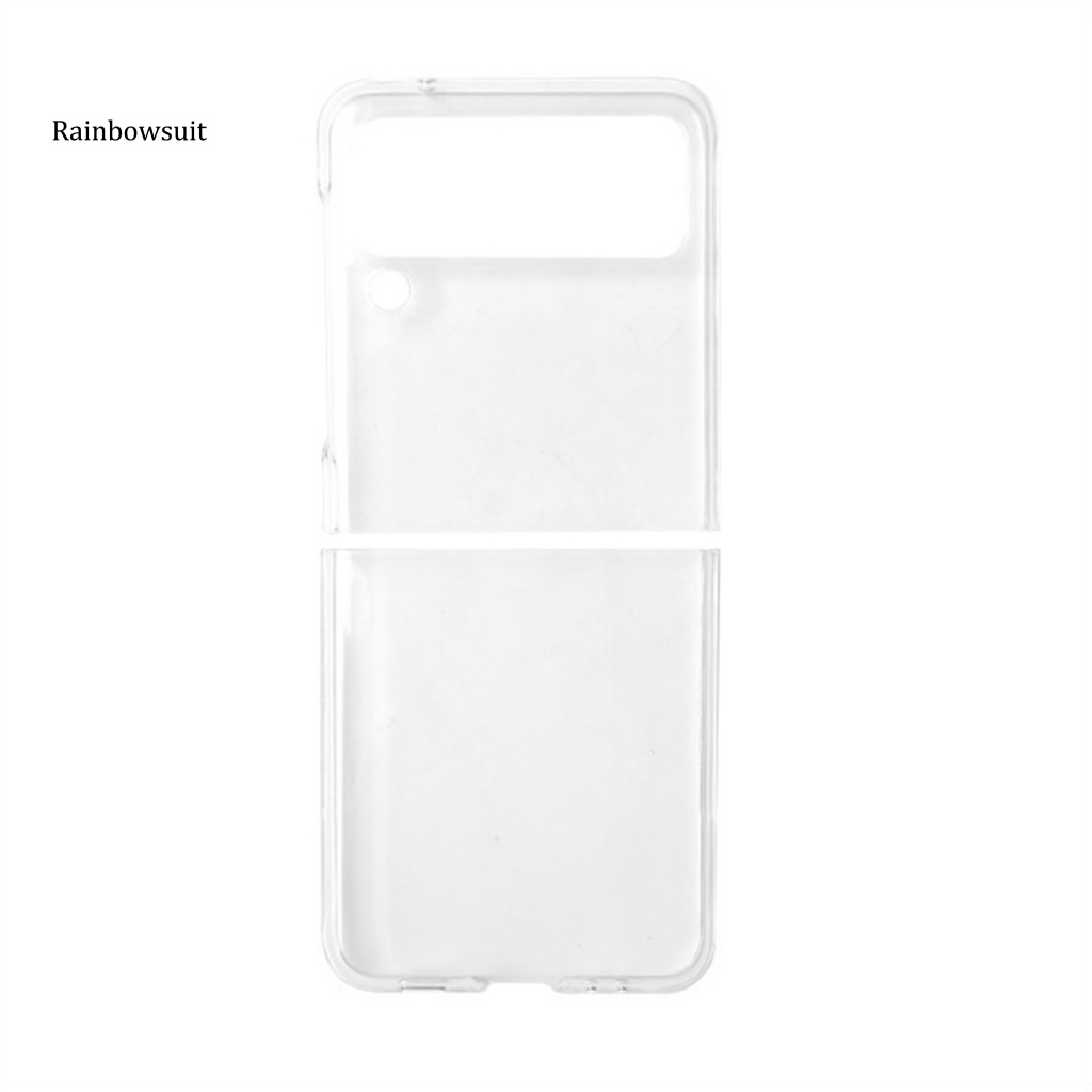 Ốp Điện Thoại PC Trong Suốt Có Thể Gập Lại Cho Galaxy Z Flip3