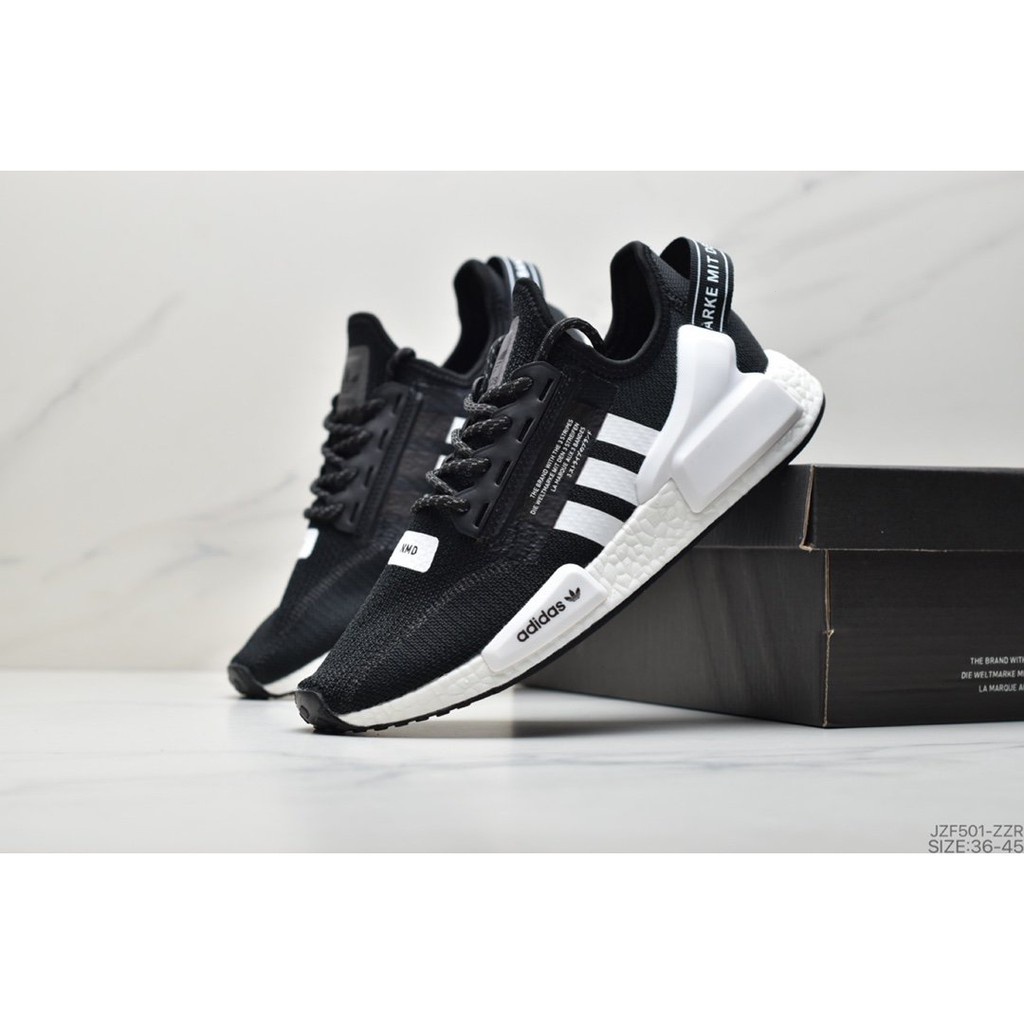 Giày Chạy Bộ Phối Lưới Thoáng Khí 7Pohhhh Cho Nam Nữ NMD_R1 V2 Boost 7Pohh