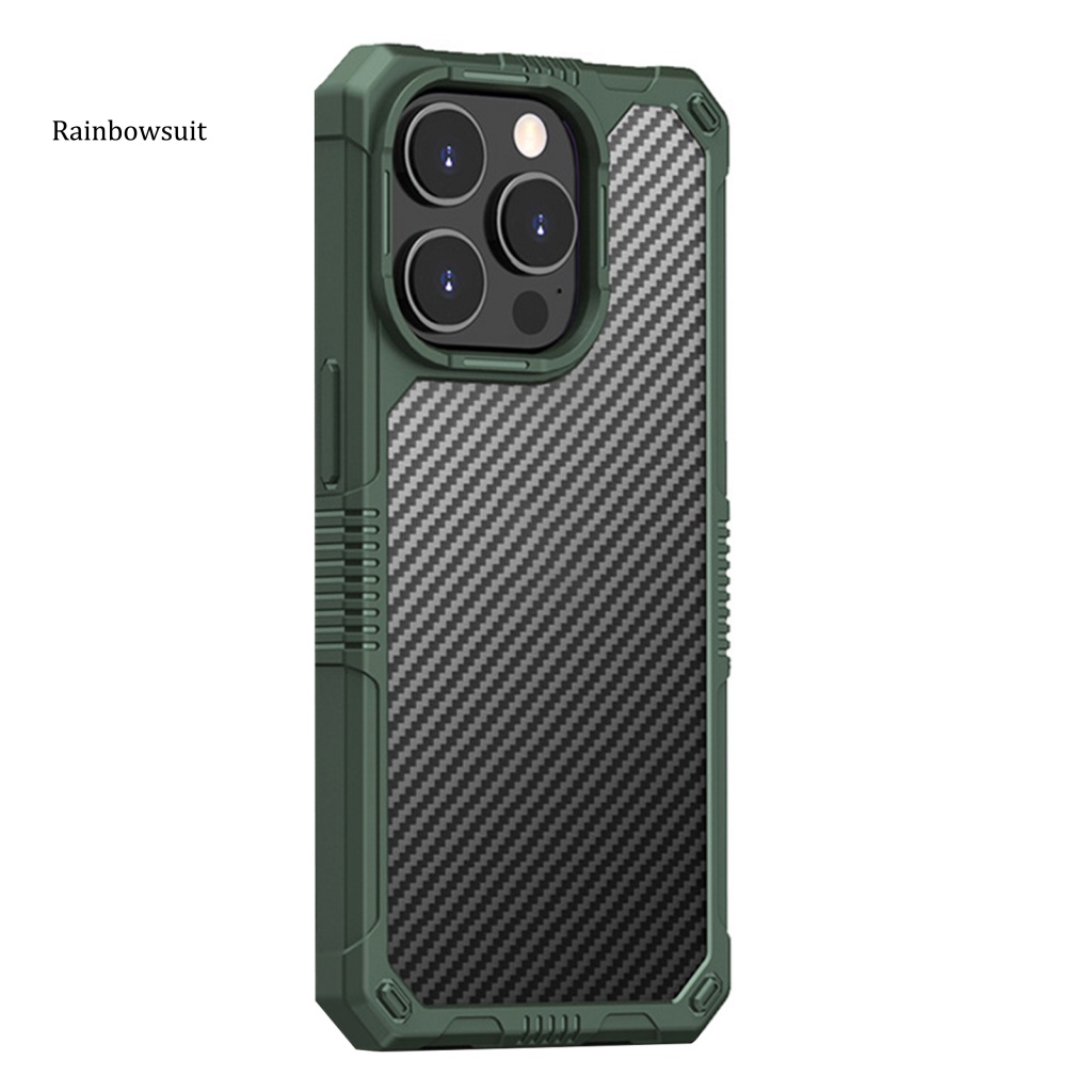 Ốp Điện Thoại Sợi Carbon Chống Rơi Chống Nổ Có Thể Tháo Rời Cho iPhone 14 / 14Pro / 14Max / 14Pro Max