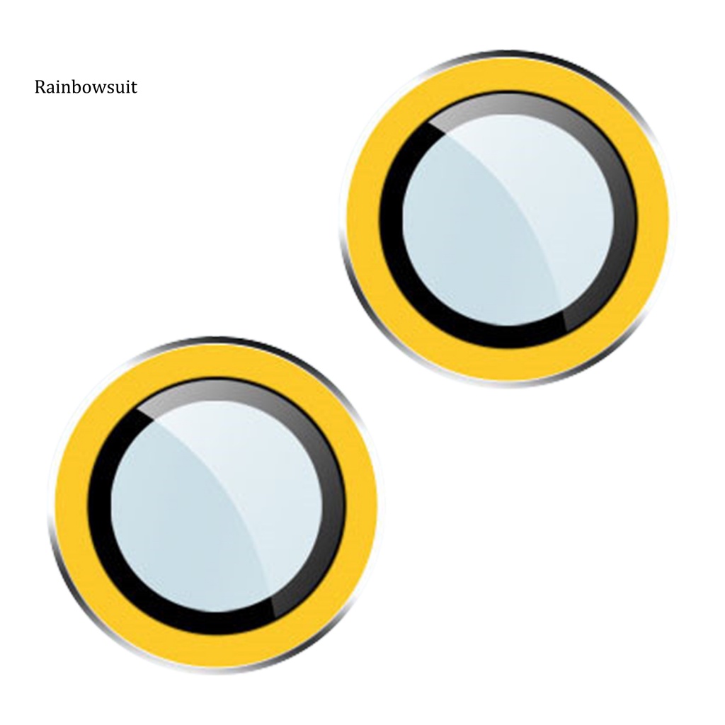 1 Bộ Kính Cường Lực Dạ Quang Siêu Mỏng Chống Trầy Chống Nổ Cho Lens iPhone 14 Pro Plus Pro Max