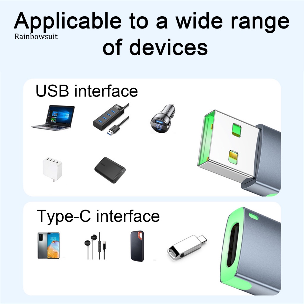 Đầu Chuyển Đổi Dữ Liệu Tốc Độ Cao USB 20 Sang Type-C Cho Điện Thoại Di Động
