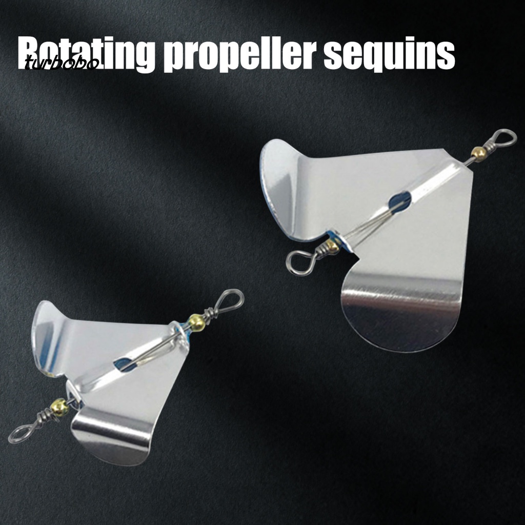 Turbobo Set 10 Mồi Câu Cá Chuyên Nghiệp Đính Kim Sa Lấp Lánh