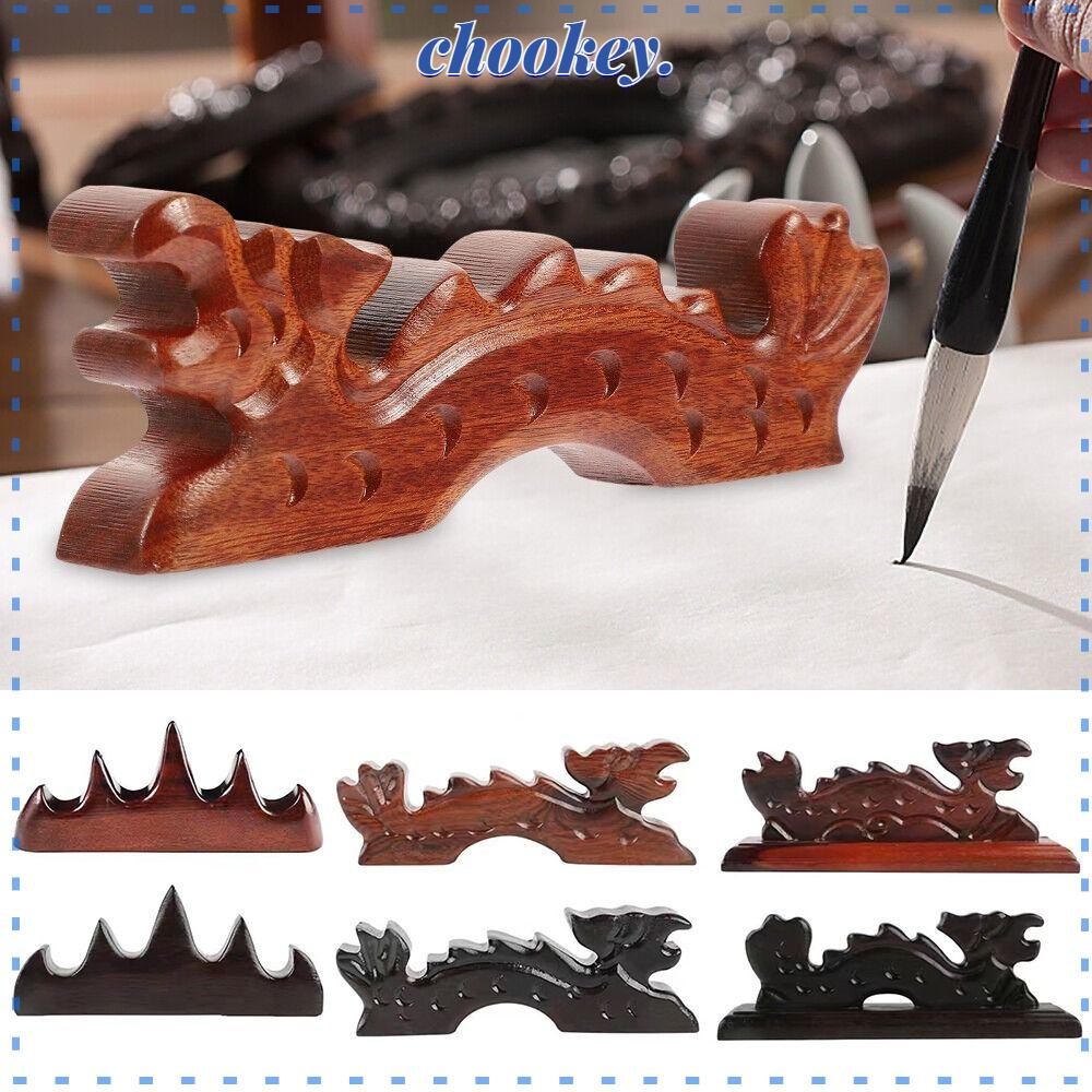 CHOOKEY Giá Đỡ Bút Để Bàn Hình Rồng Sáng Tạo