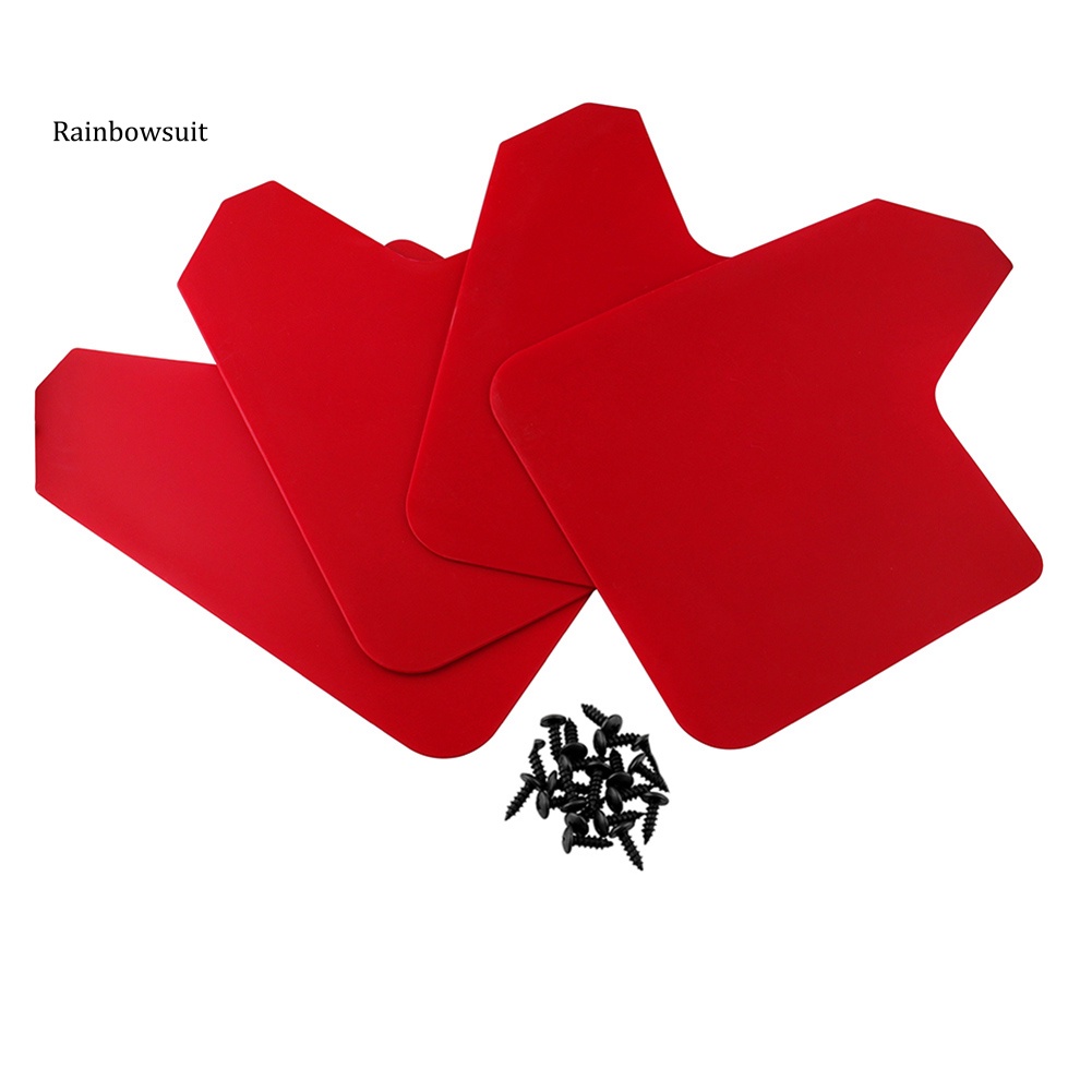 FENDER Set 4 Tấm Chắn Bùn Trước Sau Cho Xe Hơi