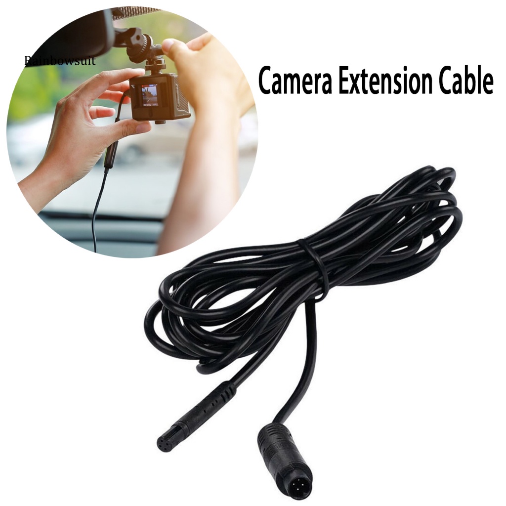 Dây Cáp Nối Dài Chống Nhiễu Ứng 200cm 4-pin Cho Camera Sau Xe Hơi