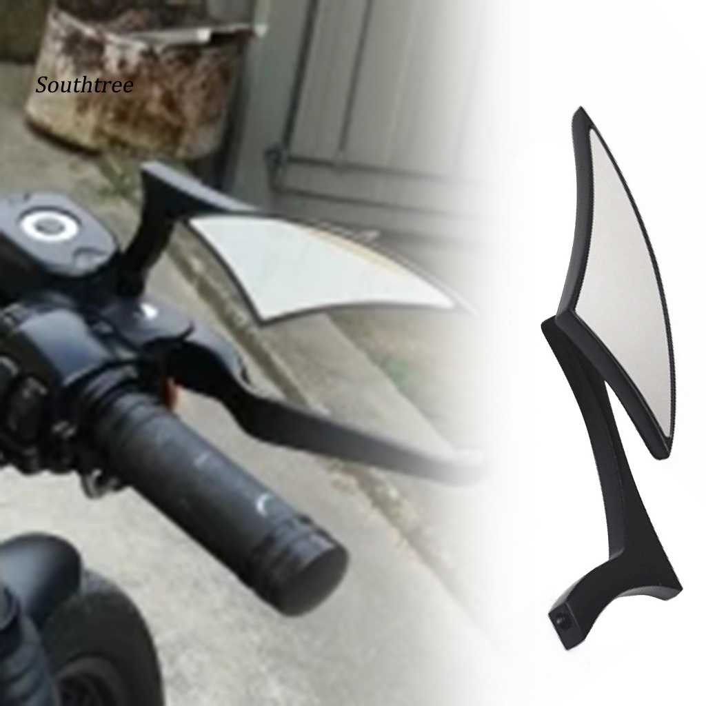 Bộ 2 Gương Chiếu Hậu Bằng Hợp Kim Nhôm Thay Thế Chuyên Dụng Cho Xe Mô Tô