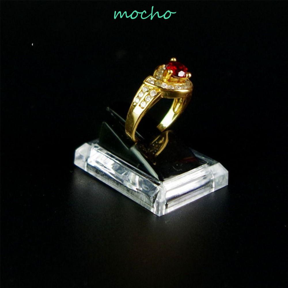 MOCHO Giá Đỡ Nhẫn / Bông Tai Thiết Kế Độc Đáo Phong Cách Vintage Tiện Dụng Mang Theo Du Lịch