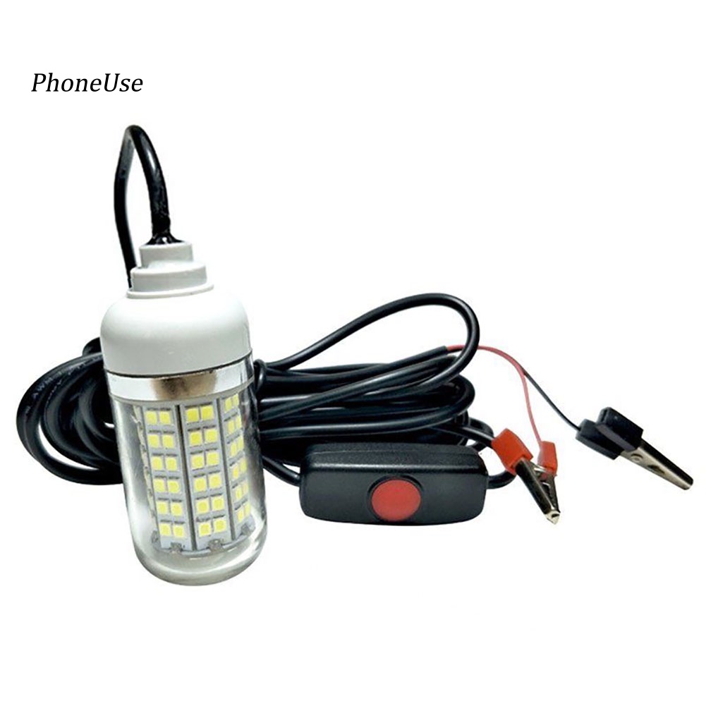 Pu Đèn Câu Cá 108 Bóng Led 12V 15W Siêu Sáng