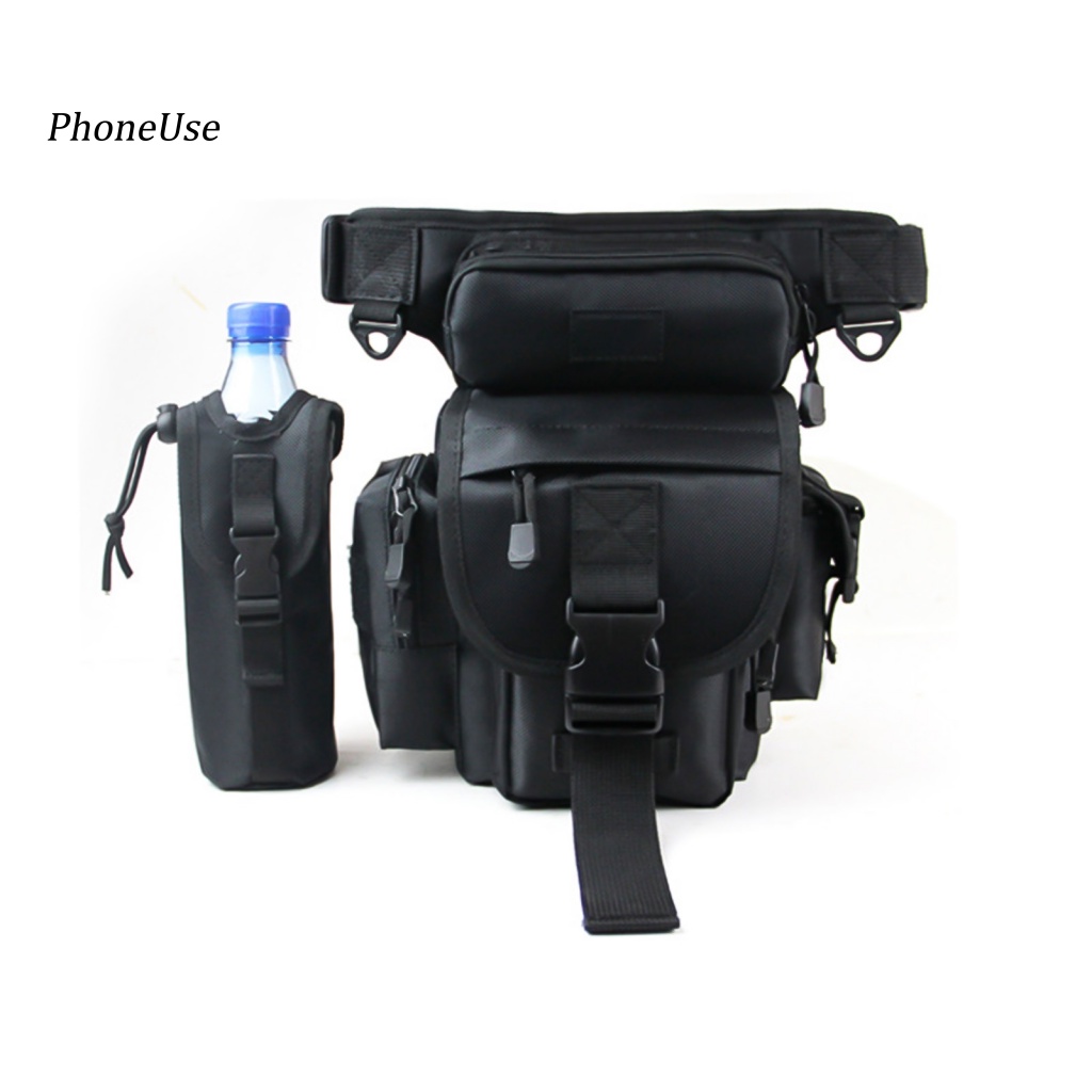 Túi Da PU Đeo Hông Đựng Dụng Cụ Câu Cá Tiện Lợi