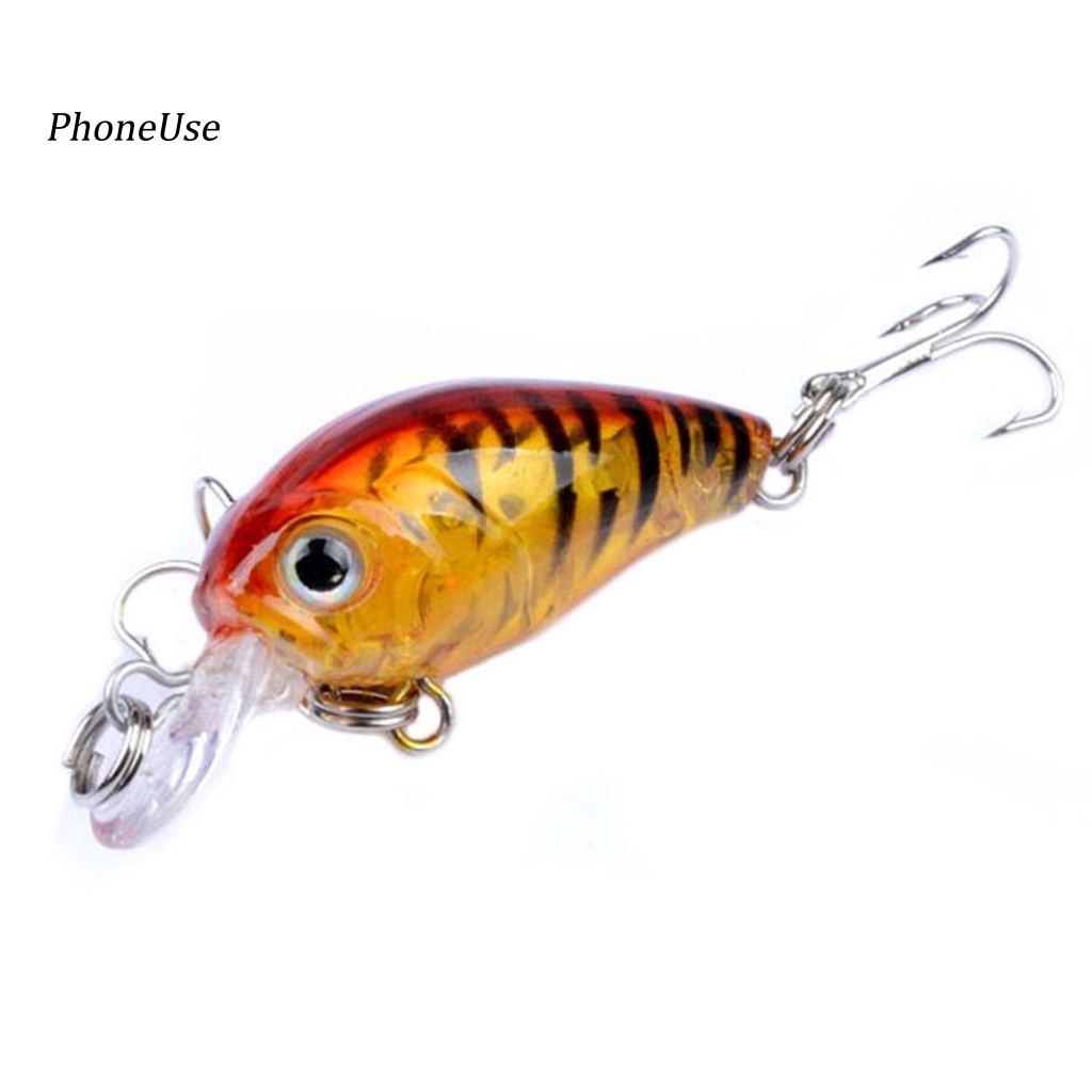 Bộ 8 Mồi Câu Cá Giả Mini Bằng PU