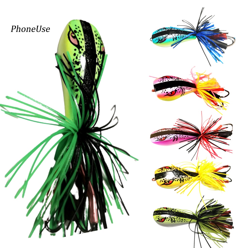 Mồi Câu Cá Giả Hình Đầu Ếch Bằng PU 55cm / 9g