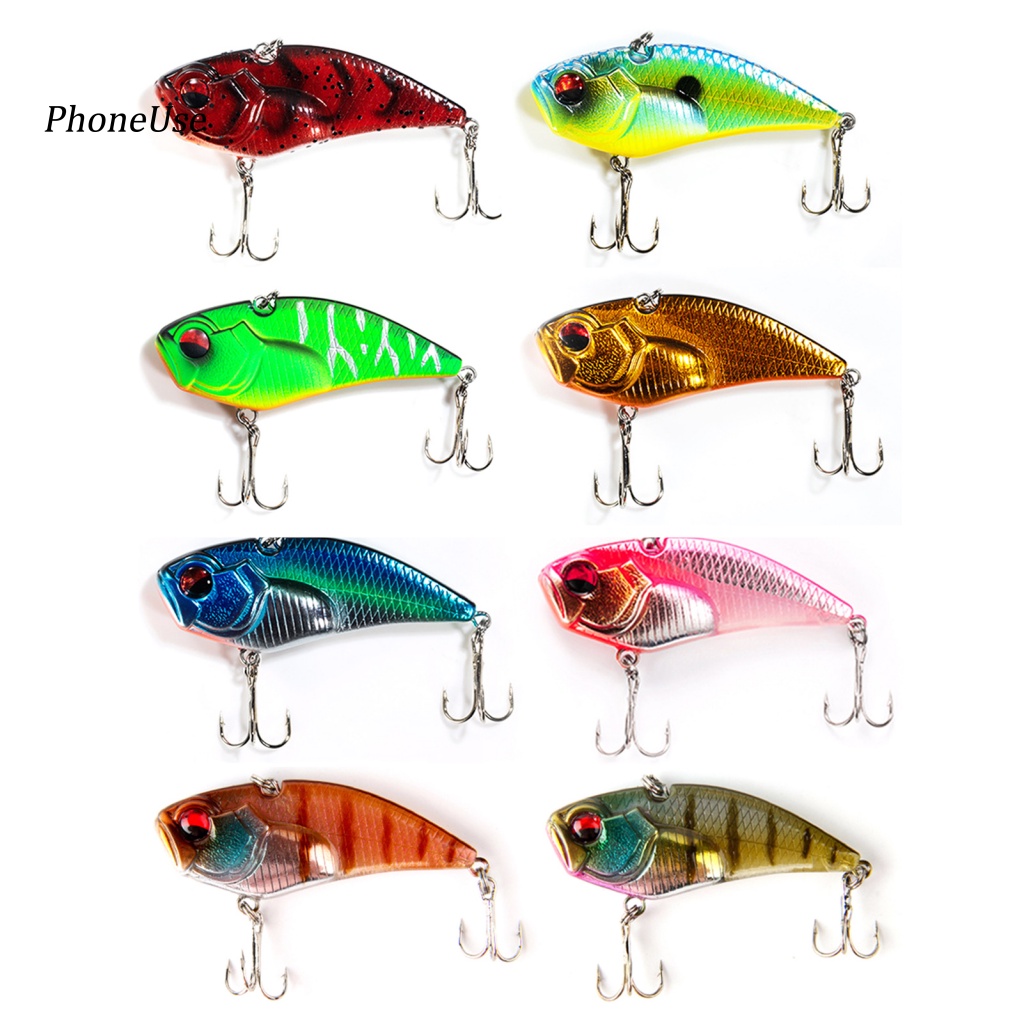 Mồi Câu Cá Giả Bằng PU 16g 61mm Có Móc Kép