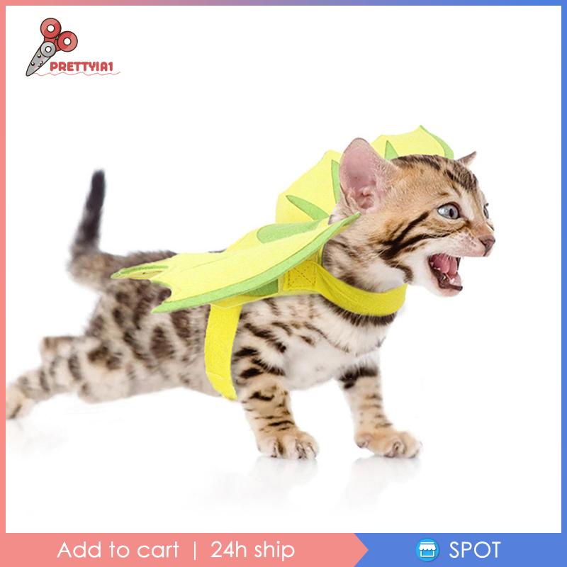 Đầm Hóa Trang Khủng Long Cánh Thiên Thần Dành Cho Mèo Cưng