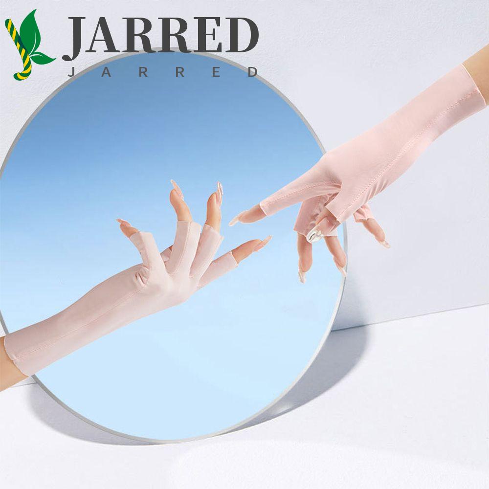 JARRED Găng Tay Hở Ngón Chống Trượt Màu Sắc Thời Trang