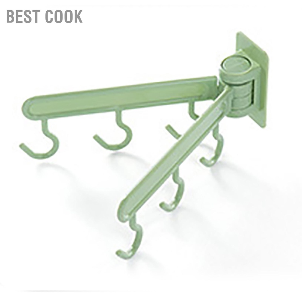 Best cook Móc Bếp Nhà Tắm Treo Tường Móng Tay Xoay Được Dán Khăn