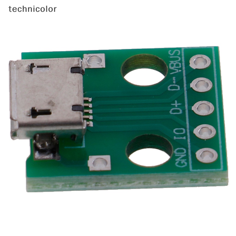 Giảm Giá 10 Bảng Mạch Chuyển Đổi MICRO USB Sang DIP 5Pin Female