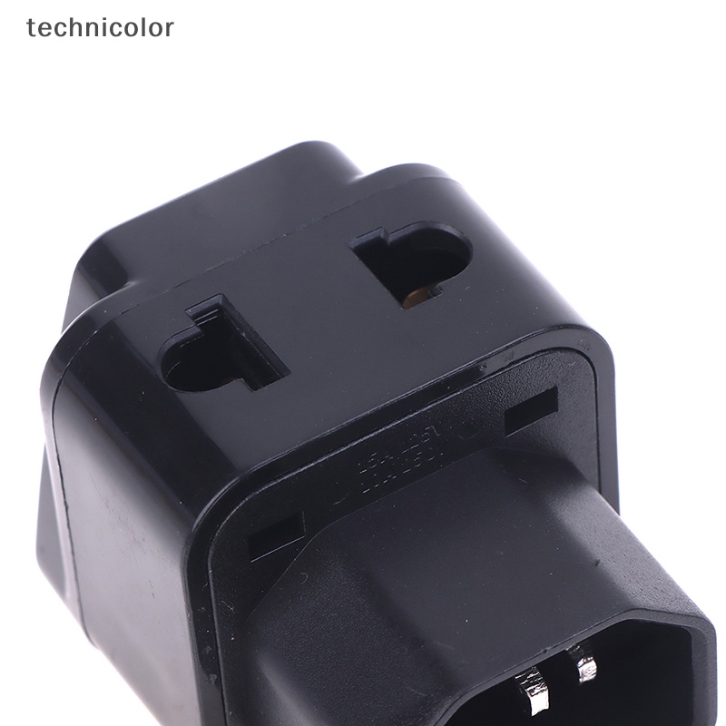 Bộ Chuyển Đổi Nguồn Điện 2 Trong 1 IEC 320 C14 Male Sang C13 Female PDU / UPS C13 Female