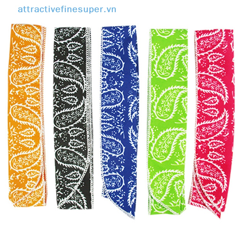 Afs Khăn Choàng Cổ Bandana Làm Mát Mùa Hè Tươi Mới