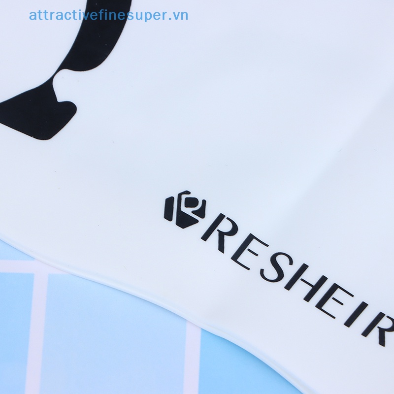 1 Chiếc Mũ Bơi Chất Liệu Silicone Co Giãn Chống Thấm Nước Cho Bé