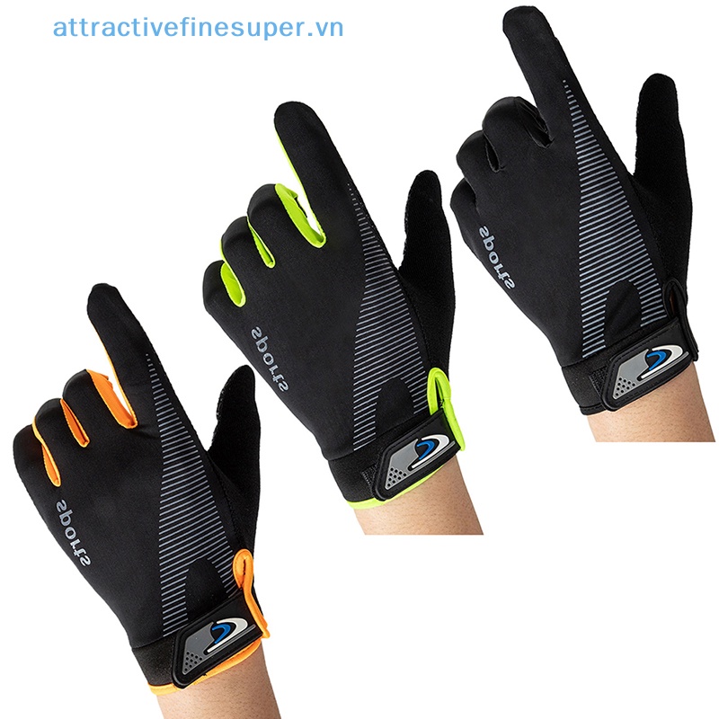 Afs Găng Tay Đạp Xe Chống Trượt Chống Sốc Có Thể Chạm Màn Hình Cảm Ứng