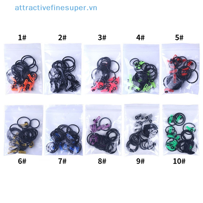 Set 10 Giá Đỡ Mồi Câu Cá Bằng Nhựa An Toàn Tiện Dụng