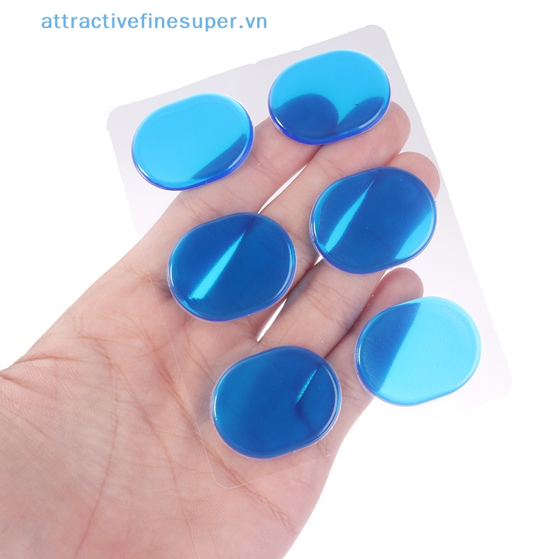 Set 6 Đệm Silicone Giảm Ồn Cho Trống Áo Khoác Thời Trang Trẻ Trung Cá Tính