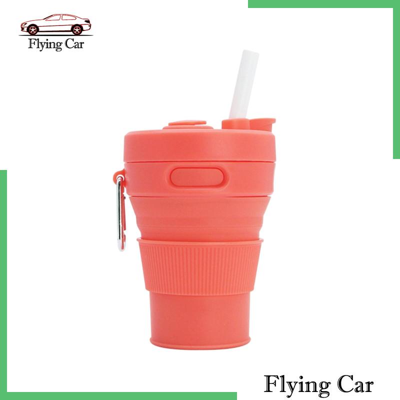 Cốc Uống Nước Nhỏ Bằng Silicone Có Thể Gấp Gọn Tiện Dụng