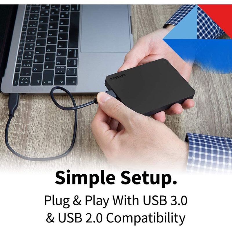TOSHIBA  Ổ Cứng di động   1tb 2tb 4tb  Ổ Cứng Ngoài HDD  ổ di động Usb 3.0  2.5” Đĩa cứng di động