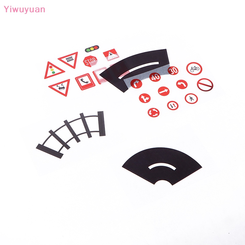 Băng Keo Giấy Dán Đường Ray Xe Lửa Handmade &lt; Yiwuyuan &gt; Đường Ray Giao Thông Đường Ray Xe Lửa DIY Sáng Tạo Vui Nhộn Mới