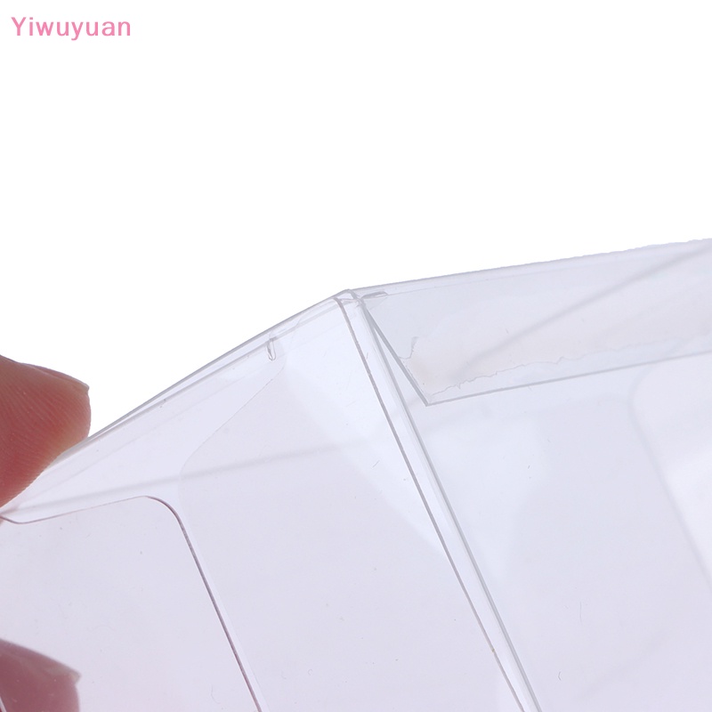 Bộ 20 Hộp Trưng Bày Mô Hình Xe Hơi Đồ Chơi Bằng PVC Trong Suốt Chống Bụi Cỡ 41x43x82mm 1: 64
