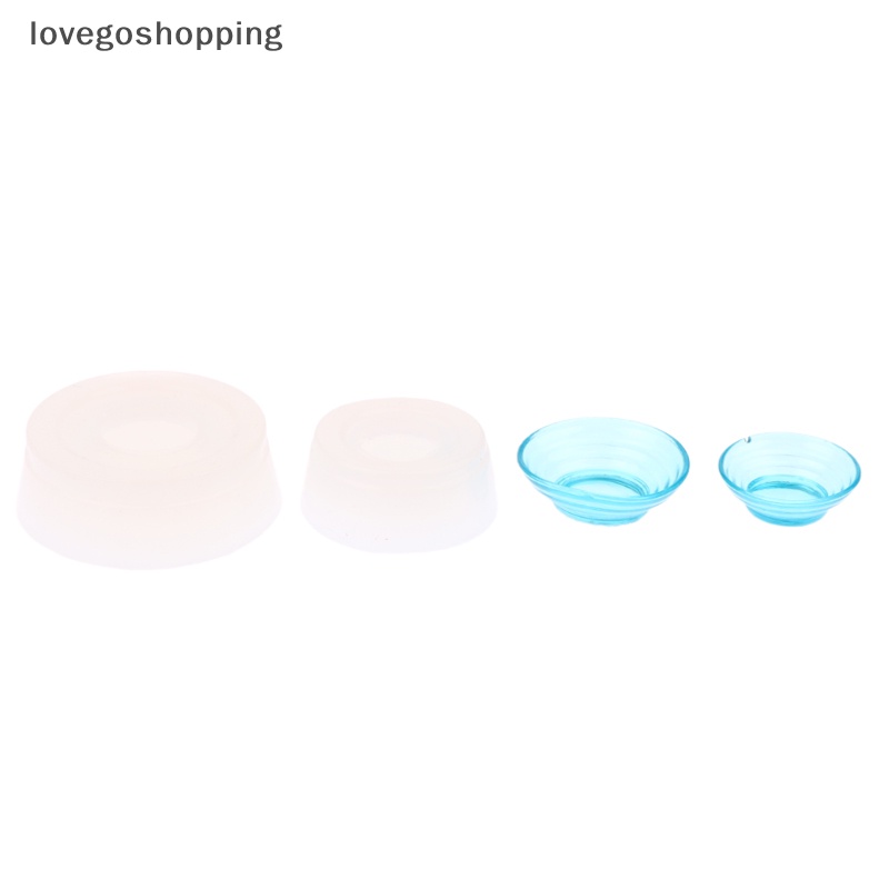 1 Cặp Khuôn Mini Bằng Silicon 1: 12 Dùng Trang Trí Nhà Búp Bê DIY