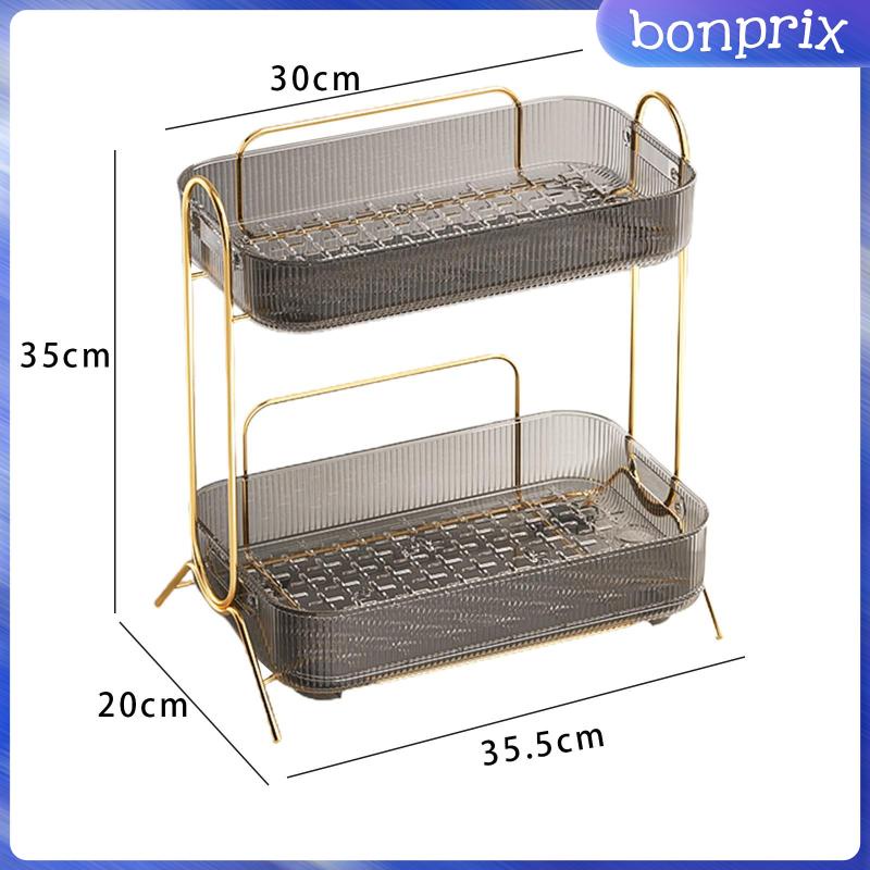Giá Đựng Gia Vị 2 Tầng Sắp Xếp Gọn Gàng Cho Nhà Bếp Nhà Tắm