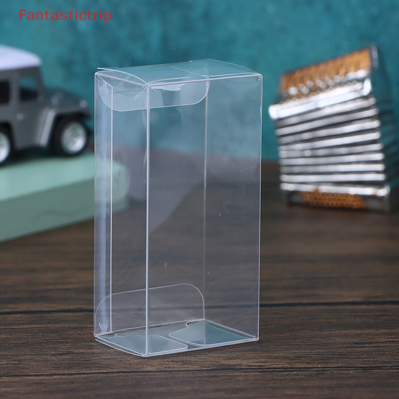 Set 20 Hộp Trưng Bày Mô Hình Xe Hơi Bằng PVC Trong Suốt Tỉ Lệ 1: 64 Mới