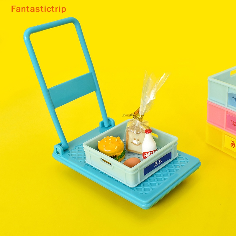 [FantastictripV] Đồ Chơi Đóng Gói Thực Phẩm Và Đồ Ăn Sáng Mô Phỏng Chai Bánh Mì Hamburg Cho Nhà Búp Bê Mới