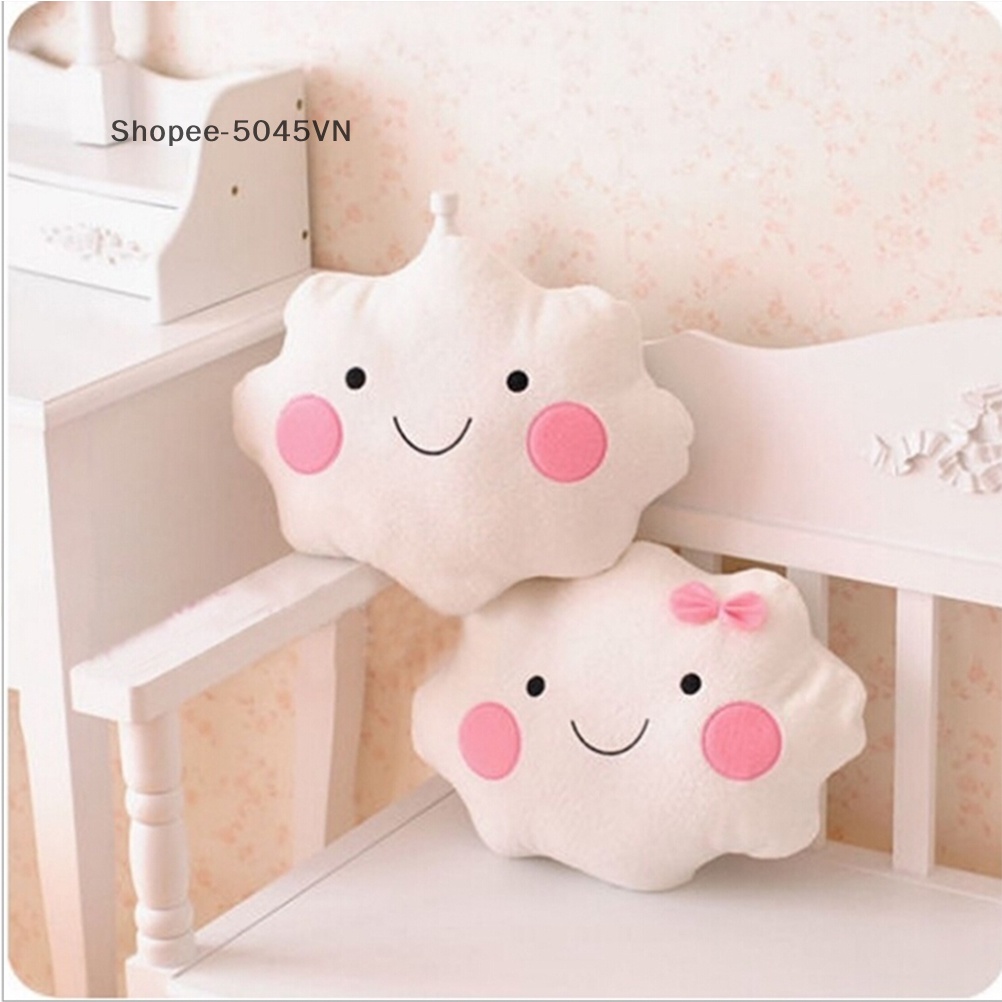 Gối Ngủ Mềm Mại Hình Đám Mây Thời Trang Cho Bé