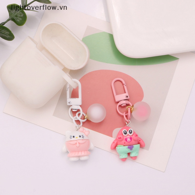 Móc Chìa Khóa Hình Búp Bê 3D Bằng Nhựa Resin Dễ Thương