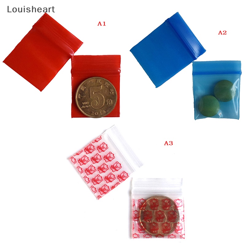 Set 100 Túi Nhựa Đựng Đồ Dung Tích 8ml Tiện Dụng