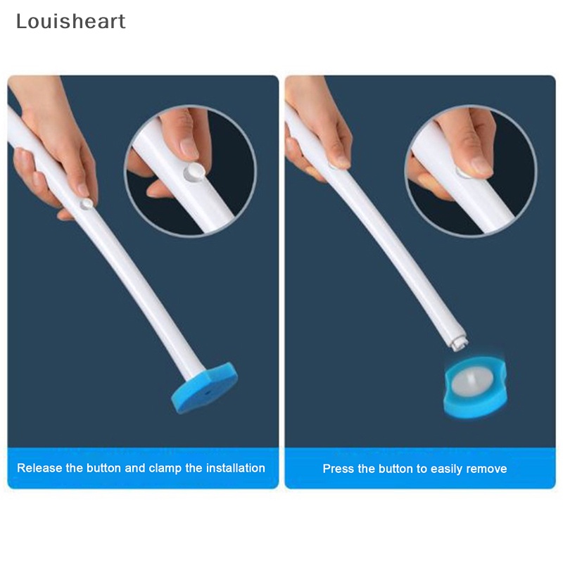 Cọ Vệ Sinh Toilet Dùng Một Lần Với Tay Cầm Dài Tiện Lợi Thương Hiệu Louisheart TFG