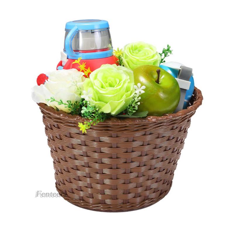 Giỏ Đựng Thú Cưng Gắn Trước Xe Đạp Trẻ Em Chống Thấm Nước Phong Cách Retro